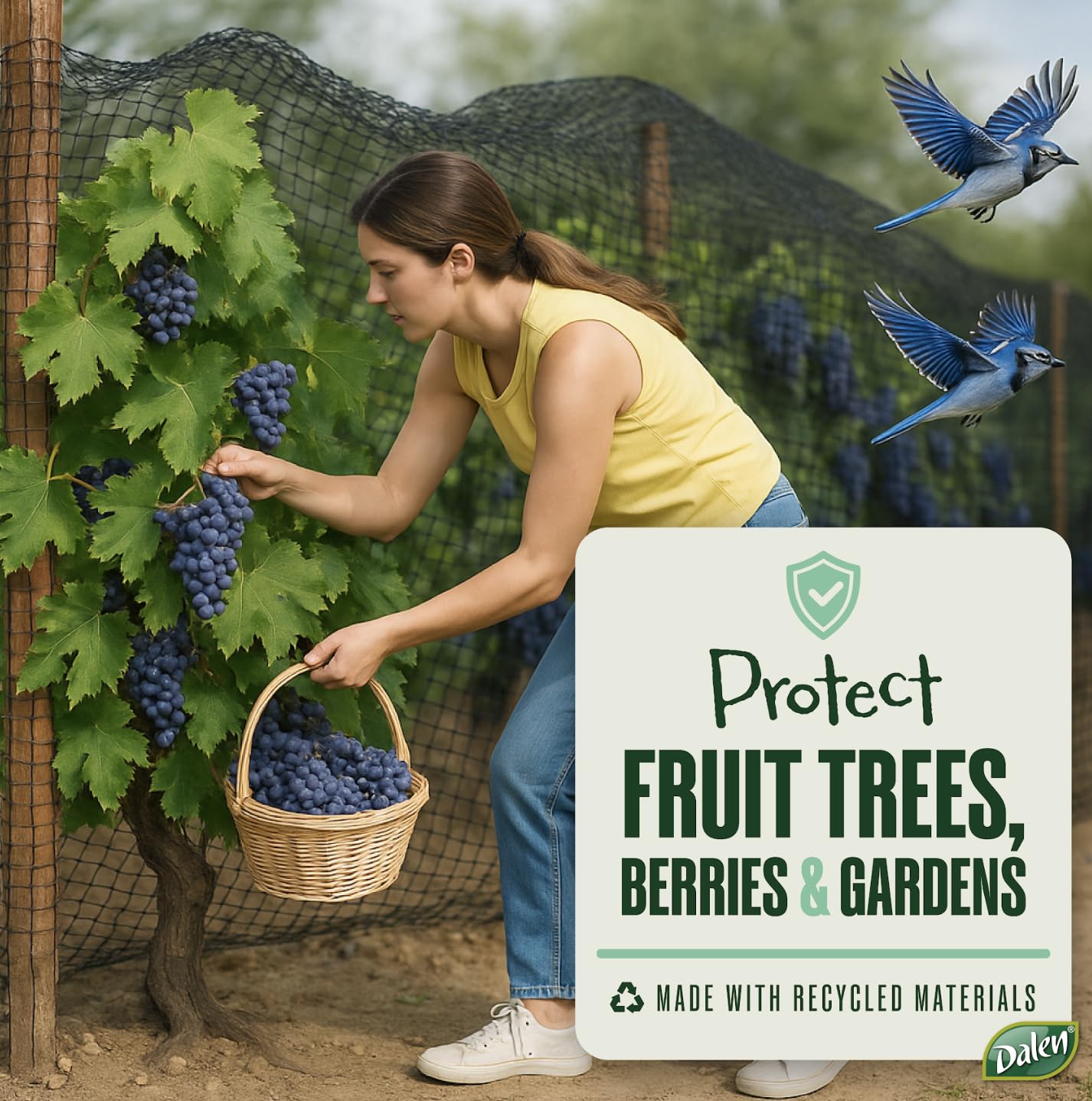 Amazon.com : Dalen Bird-X Protective Mesh Netting for Fruit Trees